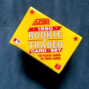 !!Sealed!! Score 1990 Rookie and Traded Card Set